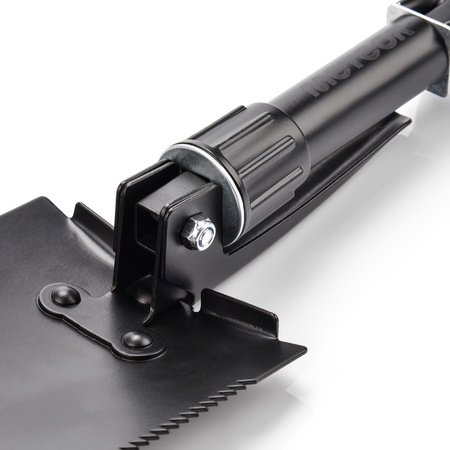 METEOR Ergonomiczna Składana Saperka Turystyczna 3w1 Łopata Piła Motyka 46 cm