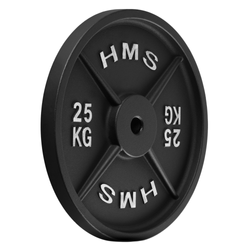 Talerz Obciążenie Na Gryf Sztangę Do Ćwiczeń Treningu Siłowego HMS 25 kg