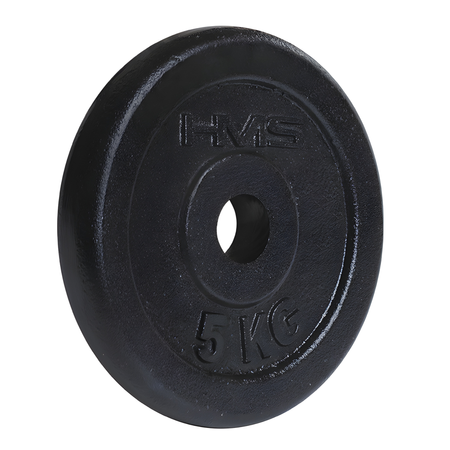 Obciążenie Żeliwne Talerz Na Gryf Sztangę Do Treningu Siłowego HMS 5 kg