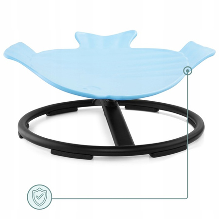 Mini Karuzela Obrotowa Do Domu Ogrodu Niebieska Rybka MAMABRUM