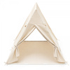 Namiot Tipi Dla Dzieci 110×110×120 cm Z Matą Do Pokoju  Girlanda Lampki LED