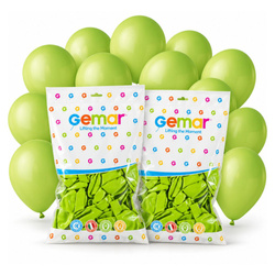 Balony Klasyczne Pastelowe Pistacjowe Lateksowe Na Urodziny 12" 200 szt.