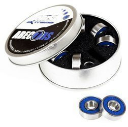 Łożyska Do Rolek Deskorolki Hulajnogi Zestaw 8 szt. ABEC-7 Carbon NILS