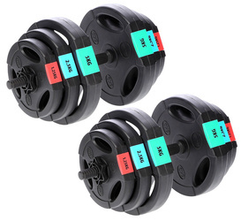 HMS Zestaw Sztangielki Hantle Regulowane 2x20 kg