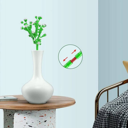 Mould King Klocki Konstrukcyjne Kwiat Konwalia 144 Elementy