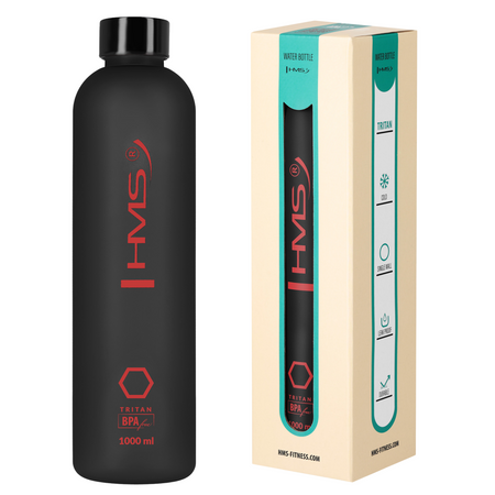 Bidon Rowerowy Butelka Sportowa Na Wodę Tritanowa BPA FREE 1000 ml HMS