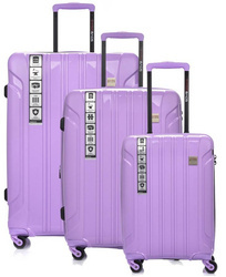 Swissbags+ Zestaw 3 Walizek Na Kółkach Kabinowa Średnia Duża