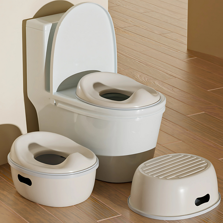 Nocnik Turystyczny Nakładka Na Sedes Podnóżek Dla Dzieci Przenośny 3w1