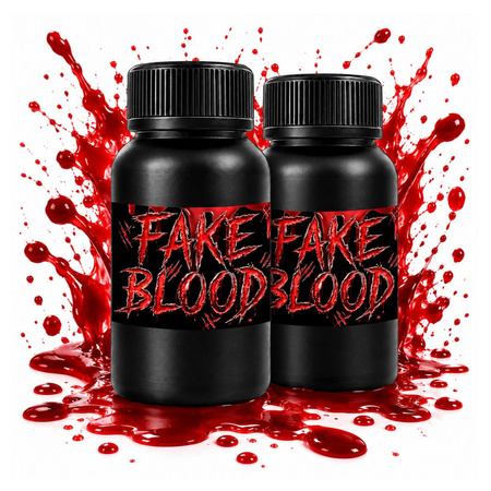 Sztuczna Krew Fake Blood Charakteryzacja Na Halloween Imprezę 2x100 ml