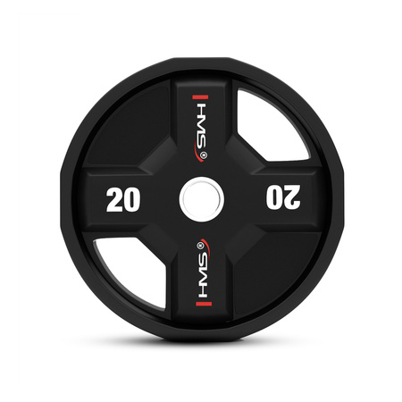 Talerz Obciążenie Olimpijskie Na Gryf Sztangę Poliuretanowe 20 kg HMS