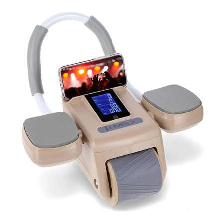 HMS Automatyczne Koło Do Ćwiczeń Fitness Mięśni Brzucha Z Wyświetlaczem