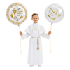 Balony Pierwsza Komunia Święta Kielich Biblia Gołąbek Na Komunię 2 szt. 18"