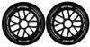 SPOKEY Zestaw 2x Kółka Do Rolek Łyżworolek 120mm 82A Bez Łożysk