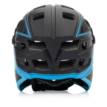 Kask Rowerowy Regulowany Na Hulajnogę Full Face Szczękowy Odpinany METEOR