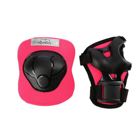 Kask Rowerowy Regulowany + Ochraniacze Zestaw Na Rolki Rower Deskorolkę