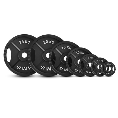 Talerze Olimpijskie Obciążenia Na Gryf Sztangę Do Ćwiczeń Zestaw 2x1,25 kg