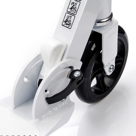 Hulajnoga Miejska Składana Klasyczna Kompaktowa Młodzieżowa Koła 140 mm