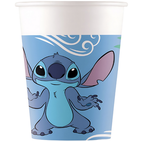 Zestaw Kubeczki + Talerzyki 23 cm Na Przyjęcie + Serwetki Stitch & Angel