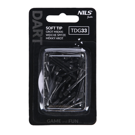 Groty Do Rzutek Lotek Do Elektronicznego Darta NILS Miękkie Zestaw 100 szt.