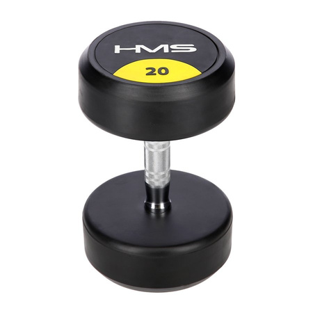 HMS Hantla Ciężarek Gumowany Chromowany 20 kg