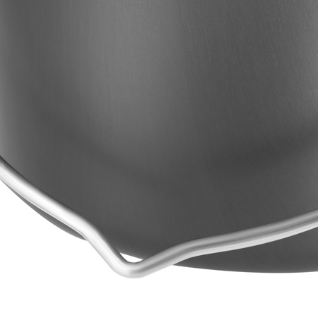 Garnek Turystyczny Kempingowy Na Wyjazd Biwak Z Pokrywką Duży 4 L + Uchwyt