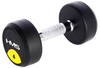 HMS Hantla Hantelka Ciężarek Gumowany Chromowany Do Ćwiczeń Fitness 6 kg