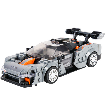 PO ZWROCIE Z USZKODZONĄ GABLOTKĄ Mould King Klocki Konstrukcyjne Samochód Wyścigowy 352 Elementy + Gablota