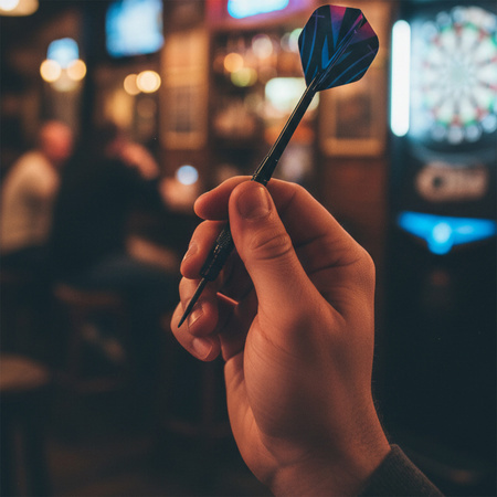 Rzutki Lotki Do Darta Sizalowego Zestaw 3 szt. Metalowe 22 g Z Etui NILS