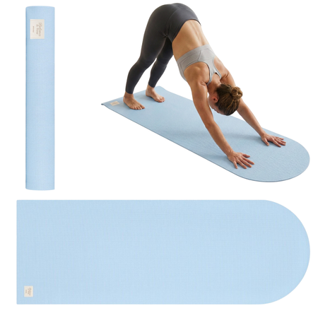 Mata Do Ćwiczeń Fitness Jogi Aerobiku Gimnastyczna Antypoślizgowa 4 mm