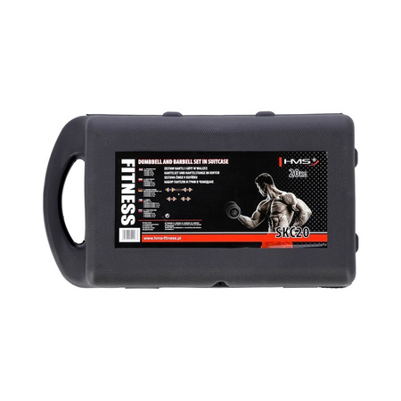 HMS Sztangielki Zestaw Hantli Regulowanych 2x10 kg