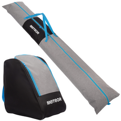 Zestaw Narciarski Torba Na Narty 180 cm + Pokrowiec Na Buty Kask METEOR
