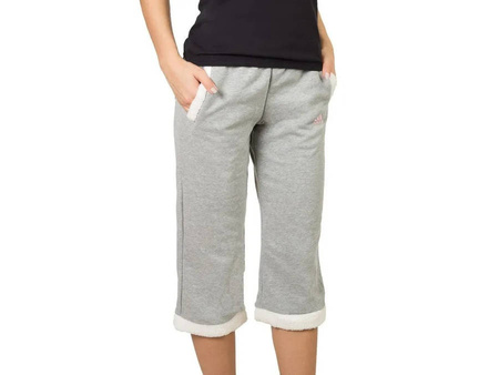 Dresowe Spodnie Dziecięce Dla Dziewczynki Szare Rozmiar 140 ADIDAS