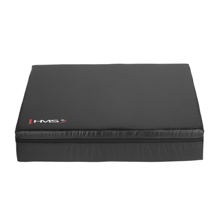 Maty Amortyzujące Piankowe Pod Sztangę Sprzęt 2x 76 × 60 × 15 cm Czarne HMS