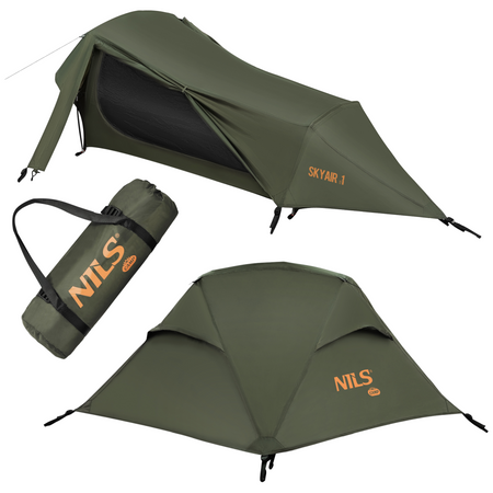 Namiot Kempingowy Turystyczny Na Biwak Ultralight Wodoodporny NILS