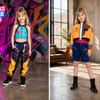 Strój Przebranie Kostium K-POP Spodenki Top Dla Dziewczynki GODAN