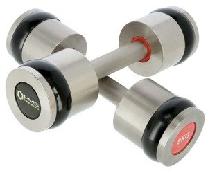 HMS Hantle Hantelki Ciężarki Chromowane 2 x 8 kg