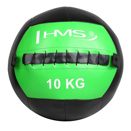 HMS Piłka Lekarska Wall Ball Do Ćwiczeń Crossfit 10 kg