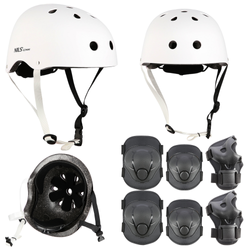 Kask Na Rolki Rower Hulajnogę Regulowany Dla Dzieci Orzeszek + Ochraniacze