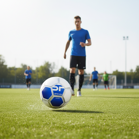 Piłka Nożna Szyta Treningowa Rekreacyjna Na Trawę Rozmiar 5 SPOKEY