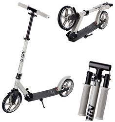 Hulajnoga Miejska Klasyczna Składana Regulowana Młodzieżowa Duże Koła 200mm