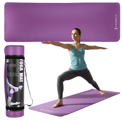 Mata Do Ćwiczeń Fitness Jogi Aerobiku Gimnastyczna Gruba Karimata 1 cm HMS