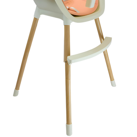 MERKAN Krzesełko Stalowe Fotelik Do Karmienia Z Blatem 3w1 Dla Dziecka