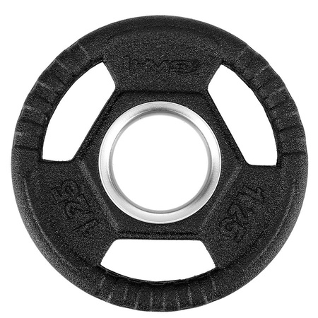 Zestaw Talerze Olimpijskie Obciążenia Ogumowane Na Gryf Sztangę 2x 1,25 kg HMS