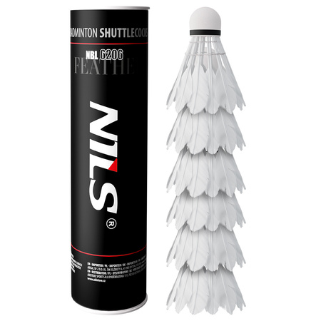 2 Rakiety W Pokrowcu ISODYNAMIC+ 6 Lotek Z Piór Zestaw Do Gry W Badmintona