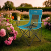 Krzesło Turystyczne Składane Kempingowe Plażowe Ogrodowe + Pokrowiec NILS