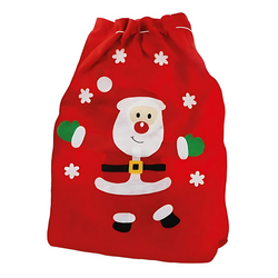 Worek Na Prezenty Świąteczny Mikołaja Gwiazdora Pod Choinkę GODAN 70x50 cm