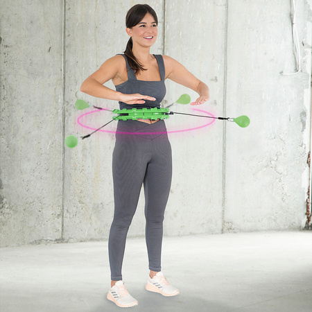 HMS Hula Hop Odchudzające Z Wypustkami i Obciążnikiem + Pas