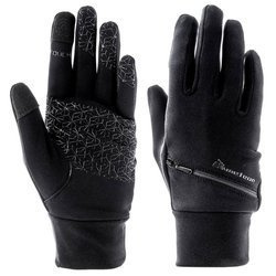 METEOR Rękawiczki Rękawice Zimowe Sportowe Odblaskowe Elementy