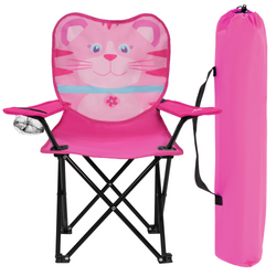 Krzesło Turystyczne Składane Wędkarskie Na Ryby Dla Dziecka Kotek NILS