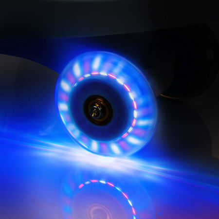 Jeździk Grawitacyjny Balansowy Auto Dla Dzieci Świecące Kółka LED METEOR